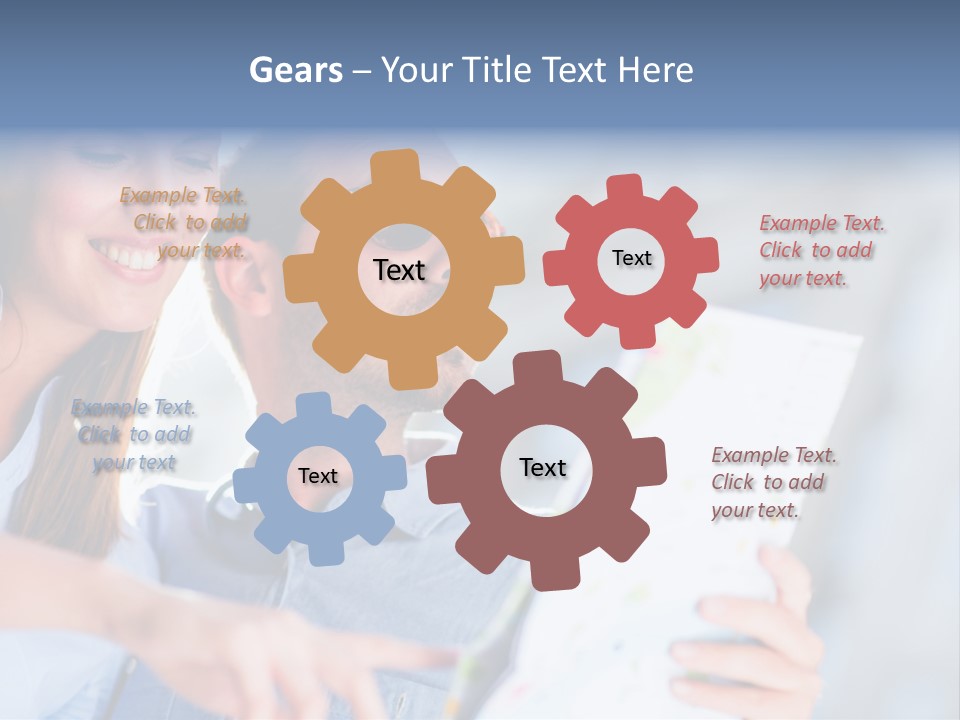 Man People Smiling PowerPoint Template