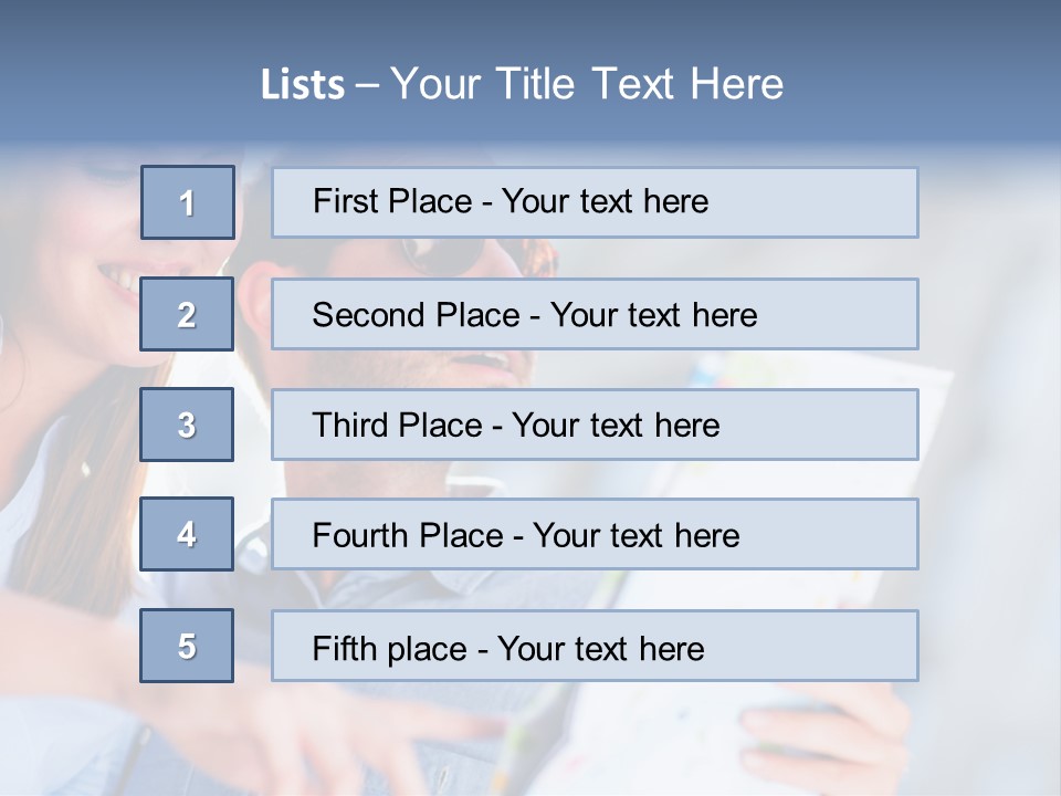 Man People Smiling PowerPoint Template