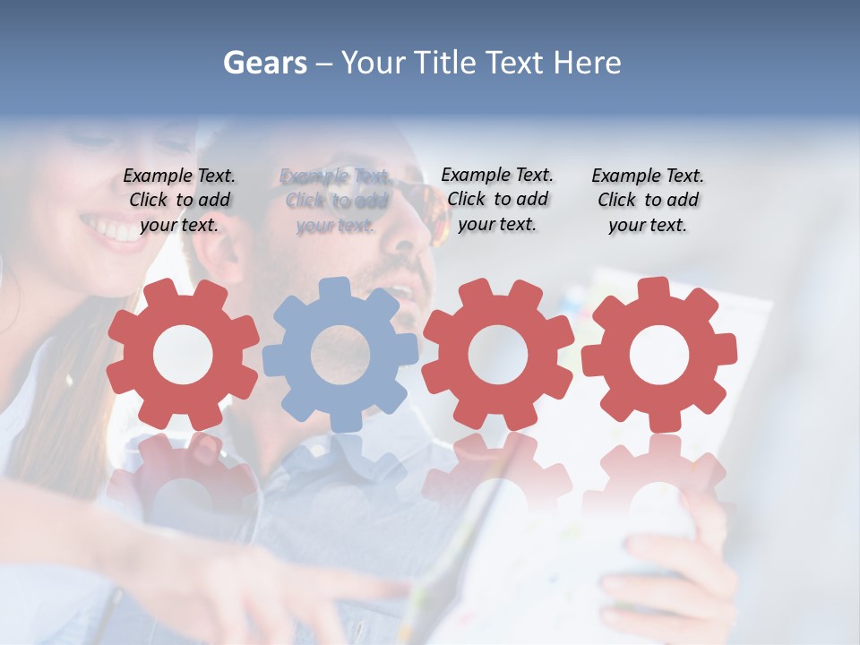 Man People Smiling PowerPoint Template