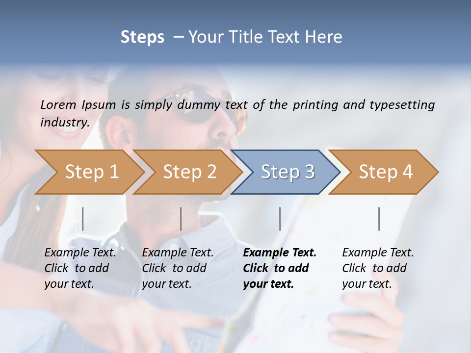 Man People Smiling PowerPoint Template