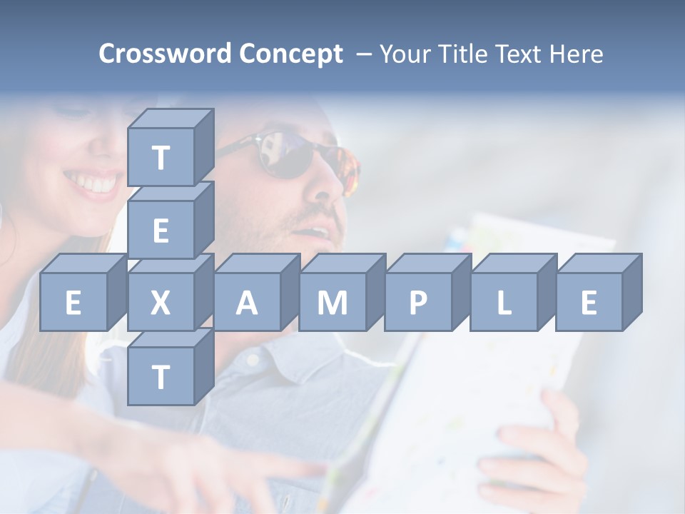 Man People Smiling PowerPoint Template