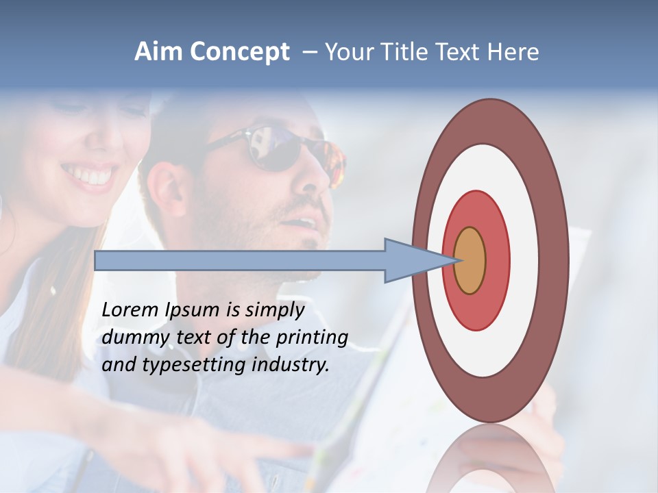 Man People Smiling PowerPoint Template