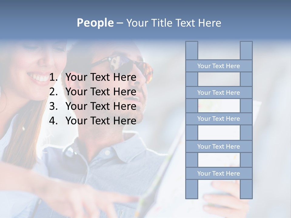 Man People Smiling PowerPoint Template