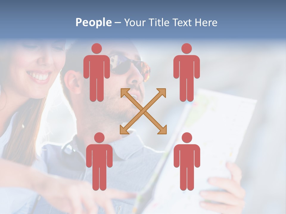 Man People Smiling PowerPoint Template