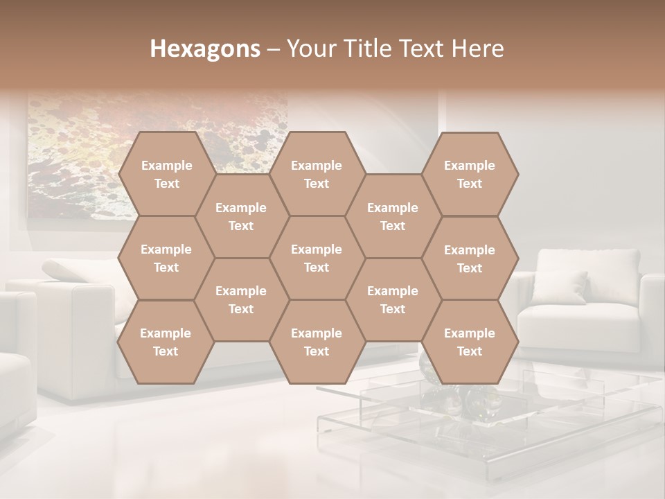 Cuscino Stanza Mobili PowerPoint Template