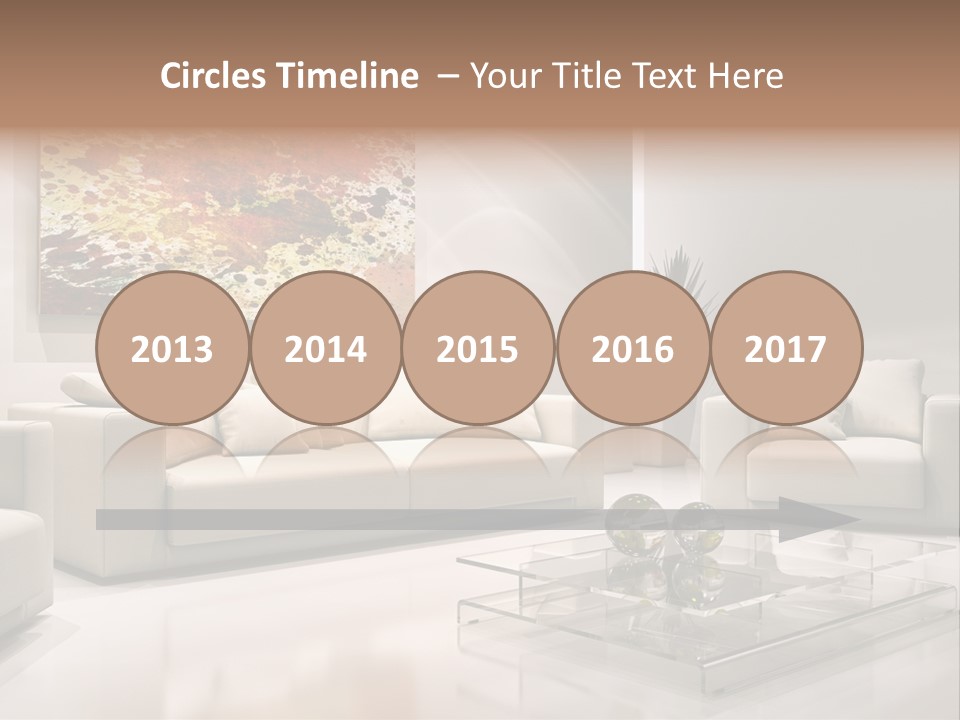 Cuscino Stanza Mobili PowerPoint Template