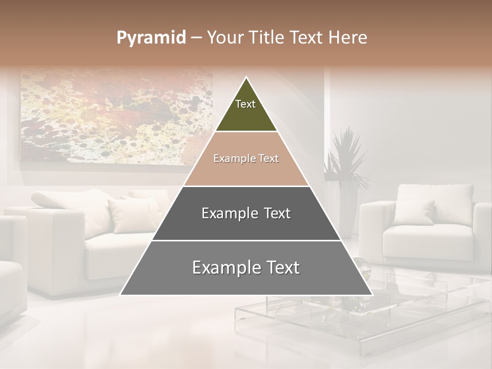 Cuscino Stanza Mobili PowerPoint Template
