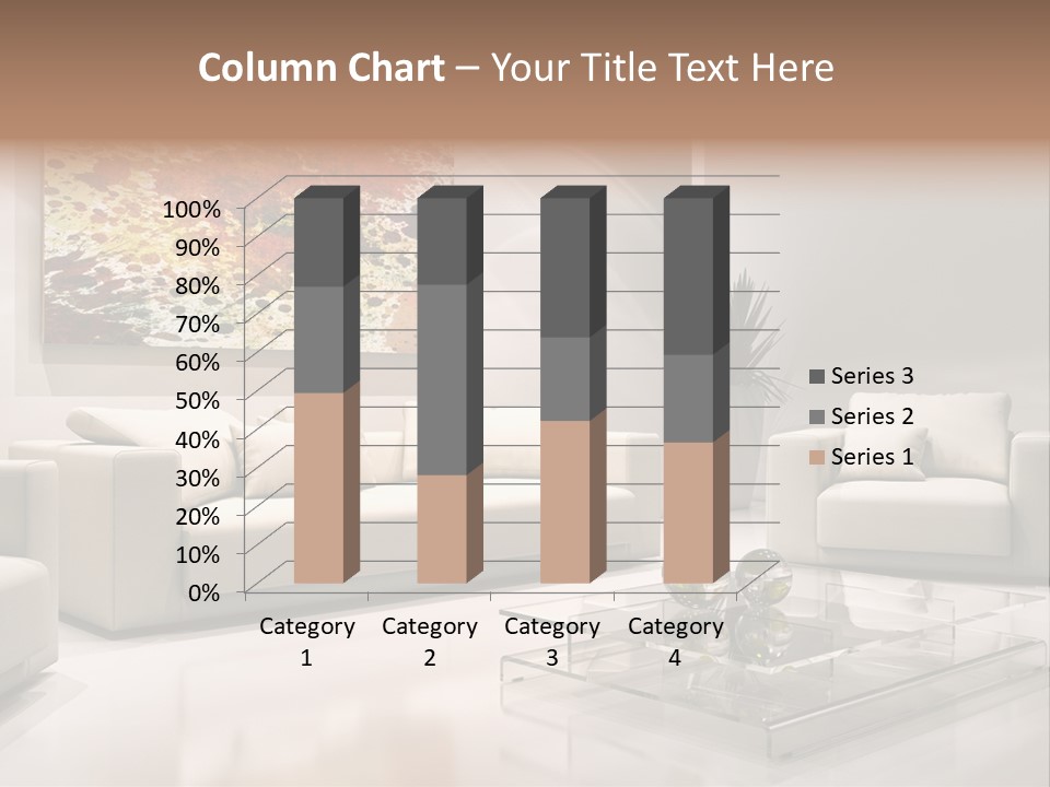 Cuscino Stanza Mobili PowerPoint Template