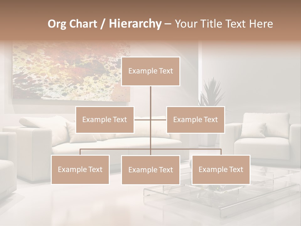 Cuscino Stanza Mobili PowerPoint Template