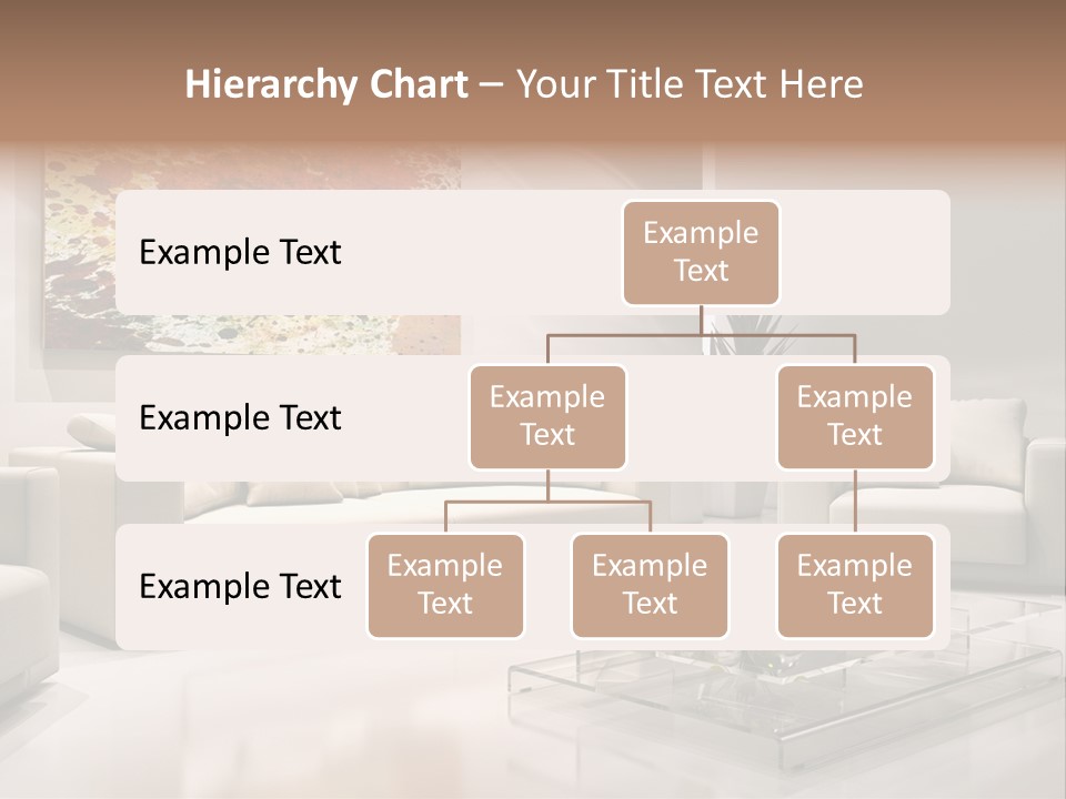 Cuscino Stanza Mobili PowerPoint Template