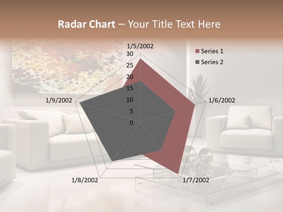 Cuscino Stanza Mobili PowerPoint Template