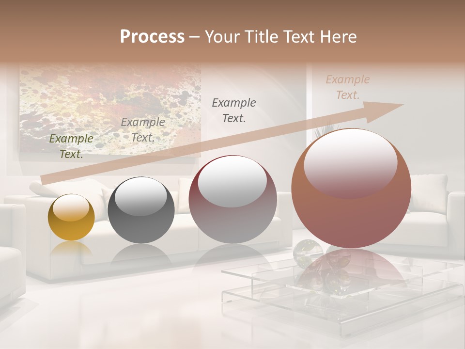 Cuscino Stanza Mobili PowerPoint Template