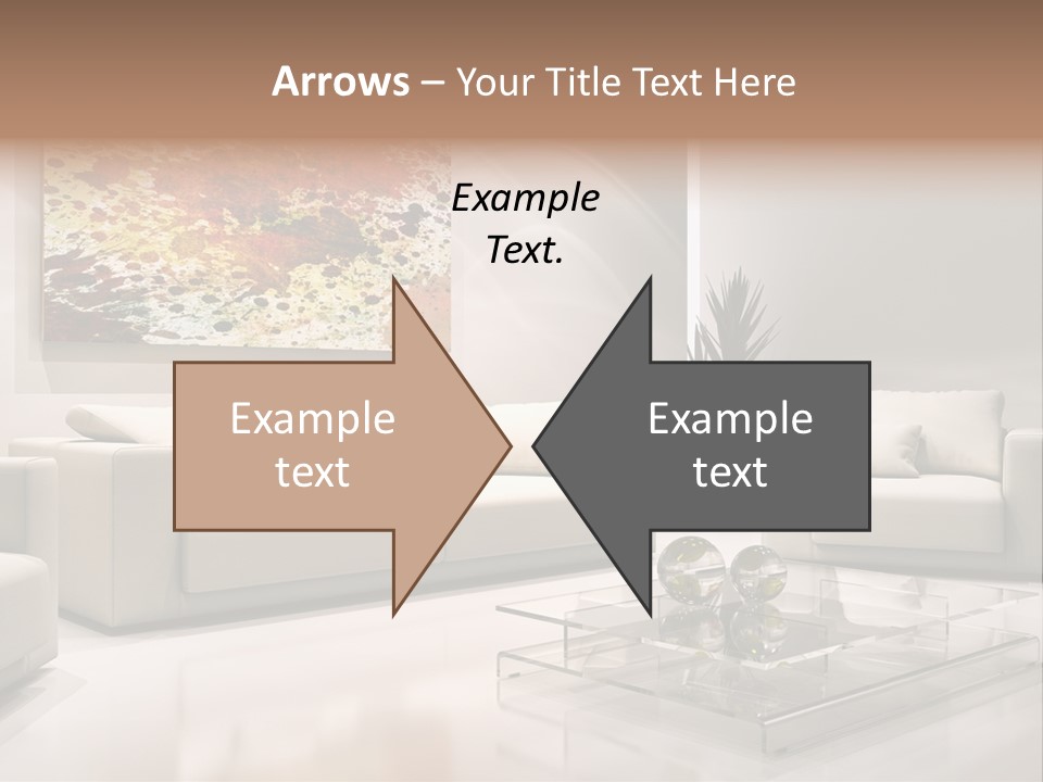 Cuscino Stanza Mobili PowerPoint Template