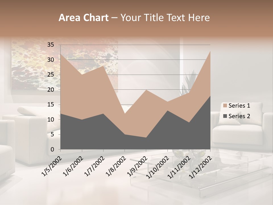 Cuscino Stanza Mobili PowerPoint Template
