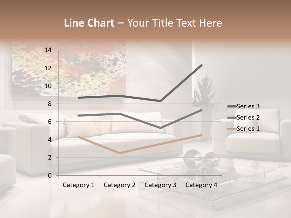 Cuscino Stanza Mobili PowerPoint Template