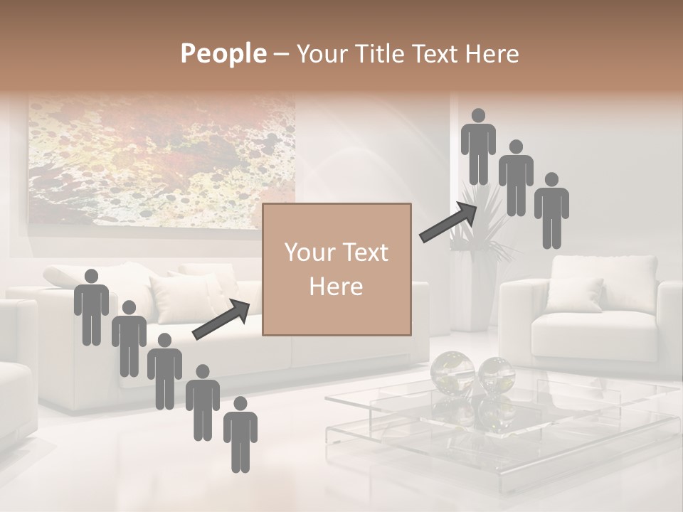 Cuscino Stanza Mobili PowerPoint Template