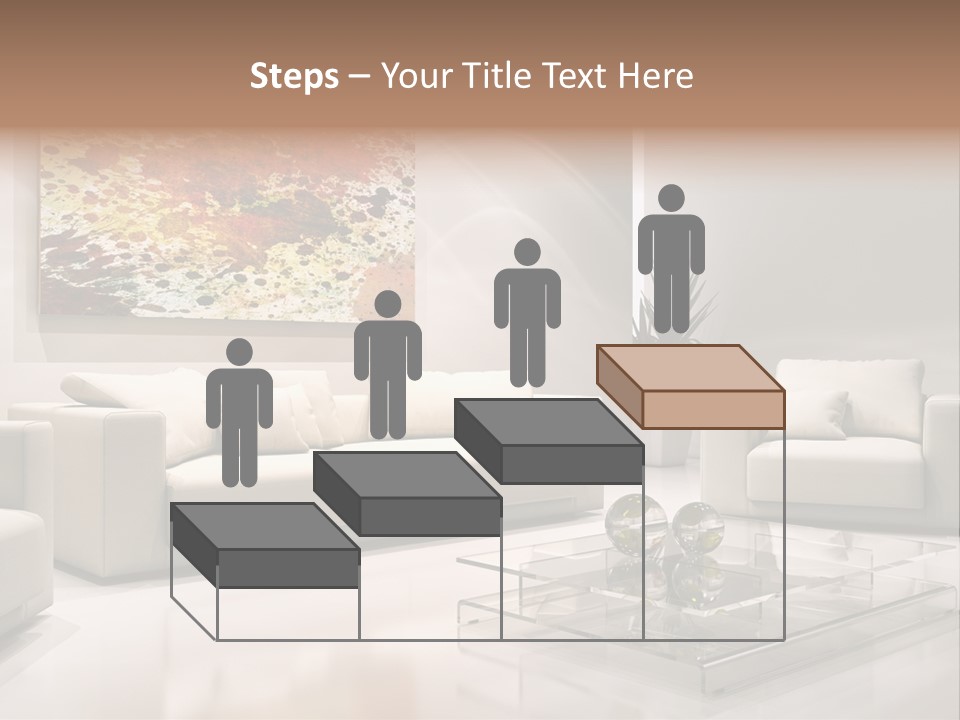 Cuscino Stanza Mobili PowerPoint Template