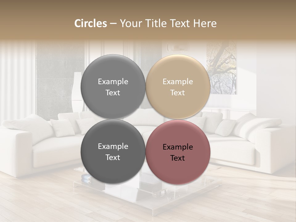 Appartamento Sedia Abitazione PowerPoint Template
