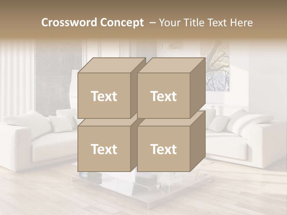 Appartamento Sedia Abitazione PowerPoint Template