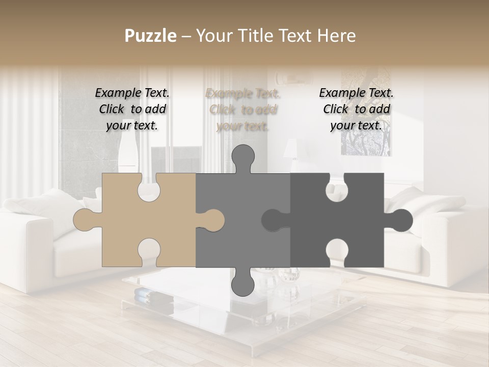 Appartamento Sedia Abitazione PowerPoint Template
