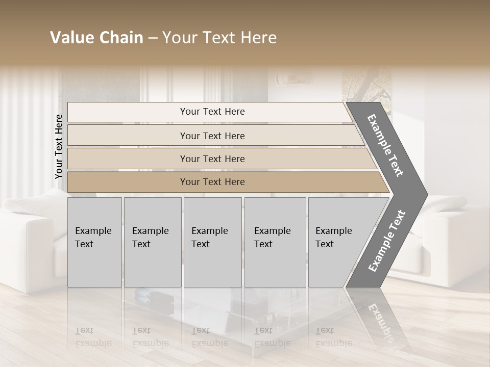 Appartamento Sedia Abitazione PowerPoint Template