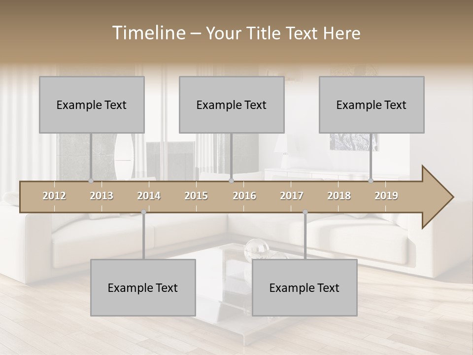 Appartamento Sedia Abitazione PowerPoint Template