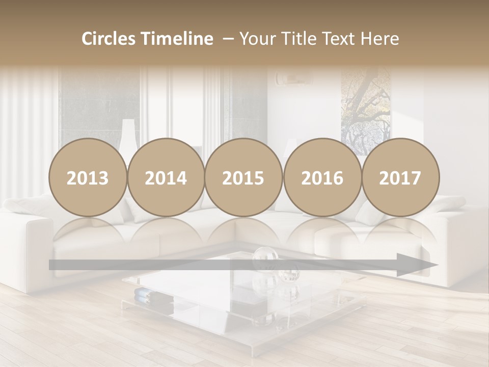 Appartamento Sedia Abitazione PowerPoint Template