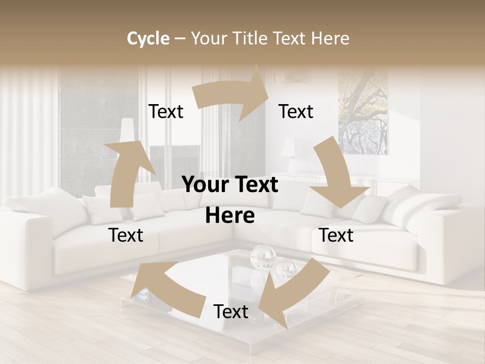 Appartamento Sedia Abitazione PowerPoint Template