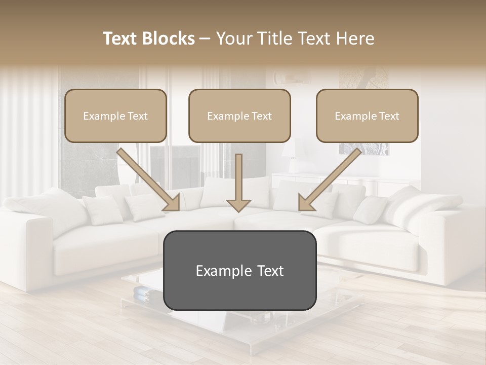 Appartamento Sedia Abitazione PowerPoint Template