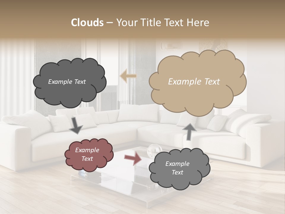 Appartamento Sedia Abitazione PowerPoint Template