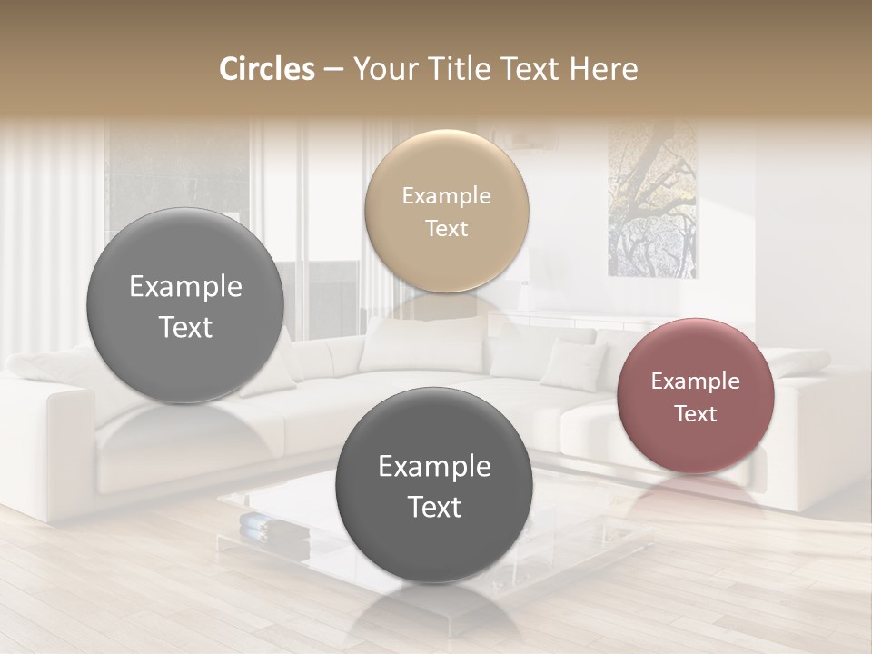 Appartamento Sedia Abitazione PowerPoint Template