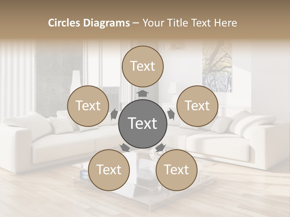 Appartamento Sedia Abitazione PowerPoint Template