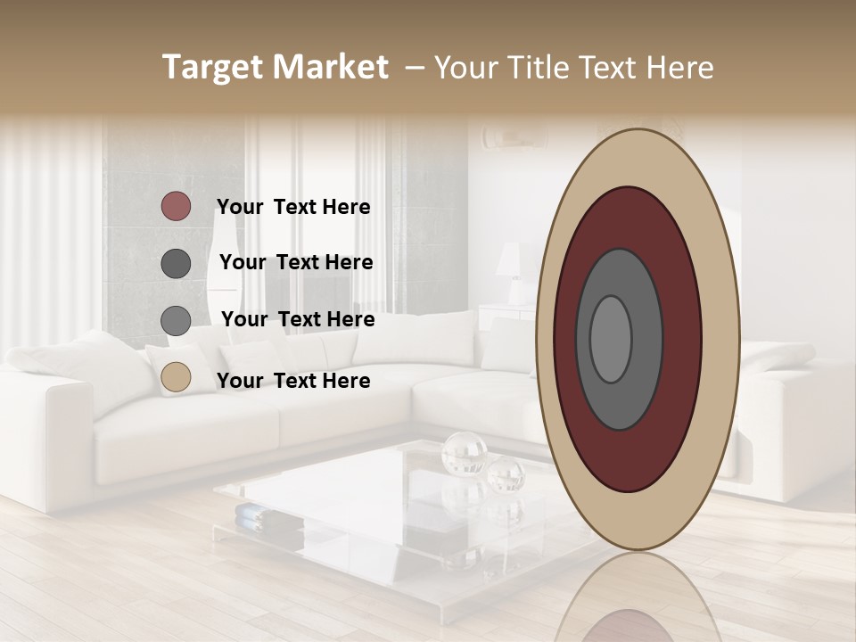 Appartamento Sedia Abitazione PowerPoint Template