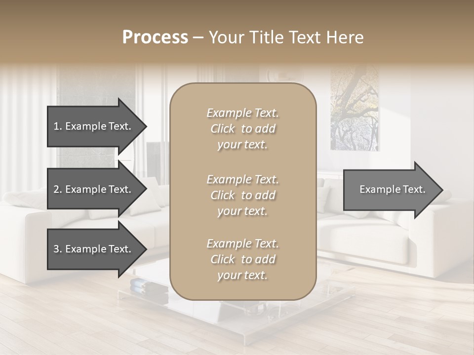 Appartamento Sedia Abitazione PowerPoint Template