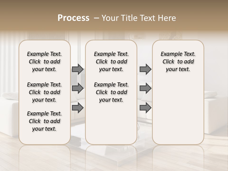 Appartamento Sedia Abitazione PowerPoint Template