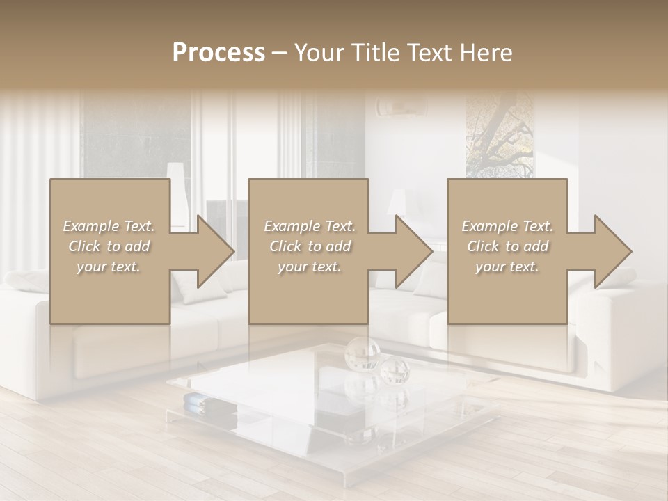 Appartamento Sedia Abitazione PowerPoint Template