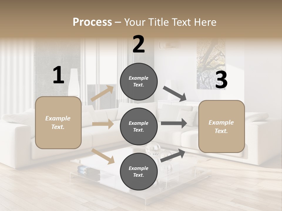 Appartamento Sedia Abitazione PowerPoint Template