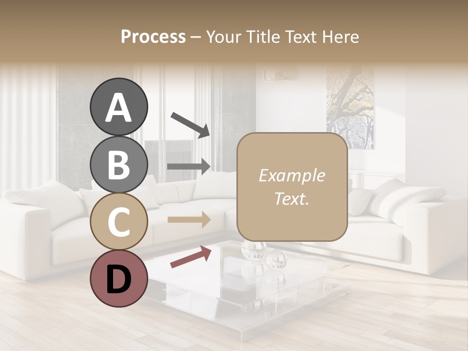 Appartamento Sedia Abitazione PowerPoint Template