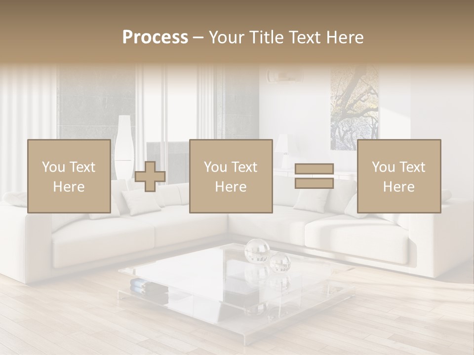 Appartamento Sedia Abitazione PowerPoint Template