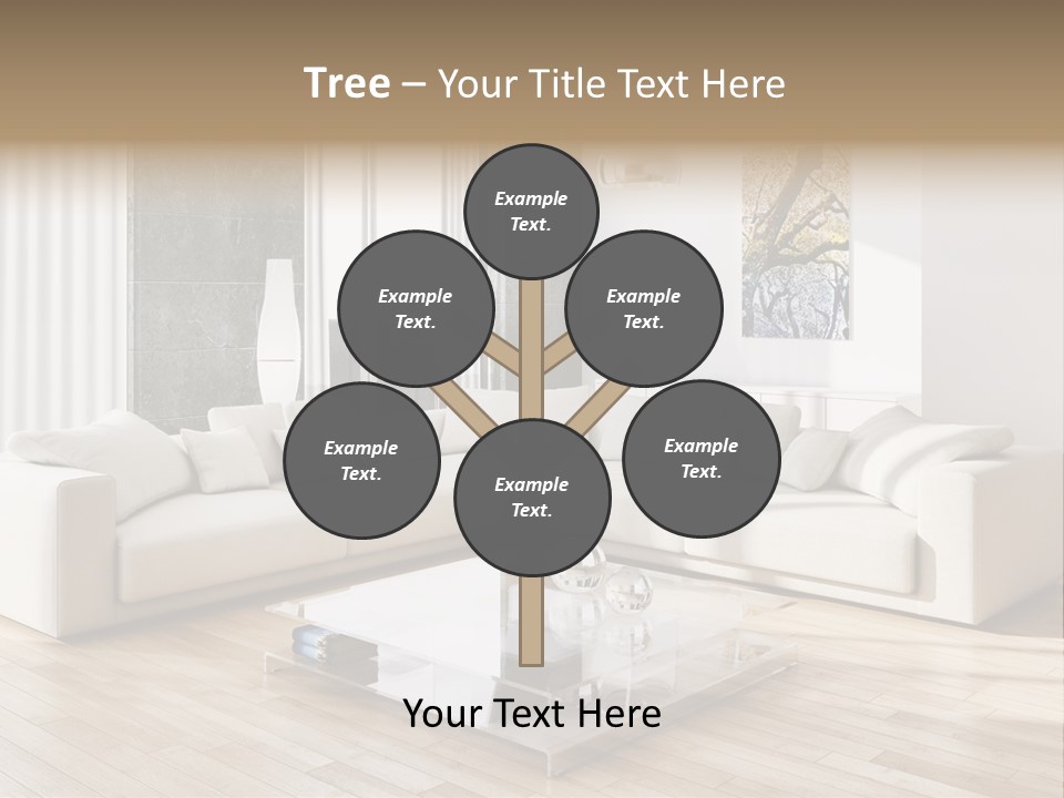 Appartamento Sedia Abitazione PowerPoint Template