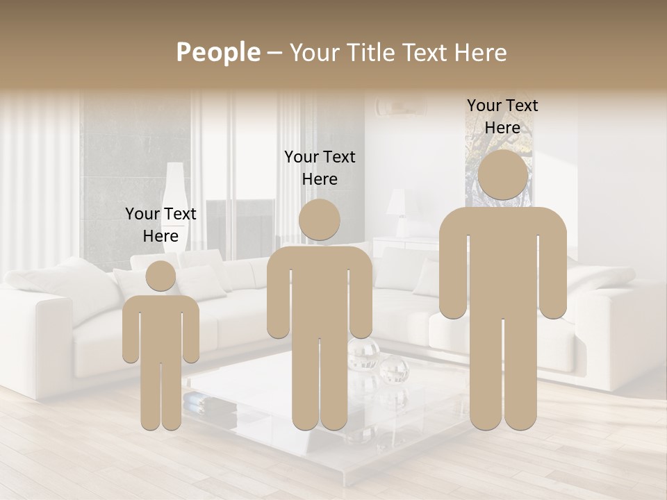 Appartamento Sedia Abitazione PowerPoint Template