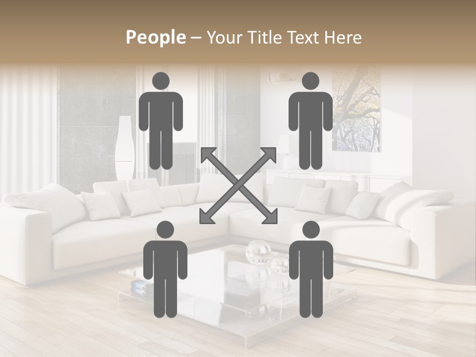 Appartamento Sedia Abitazione PowerPoint Template