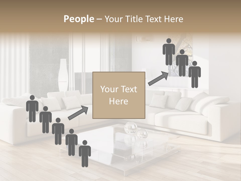 Appartamento Sedia Abitazione PowerPoint Template