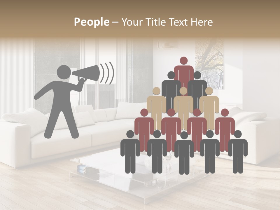 Appartamento Sedia Abitazione PowerPoint Template