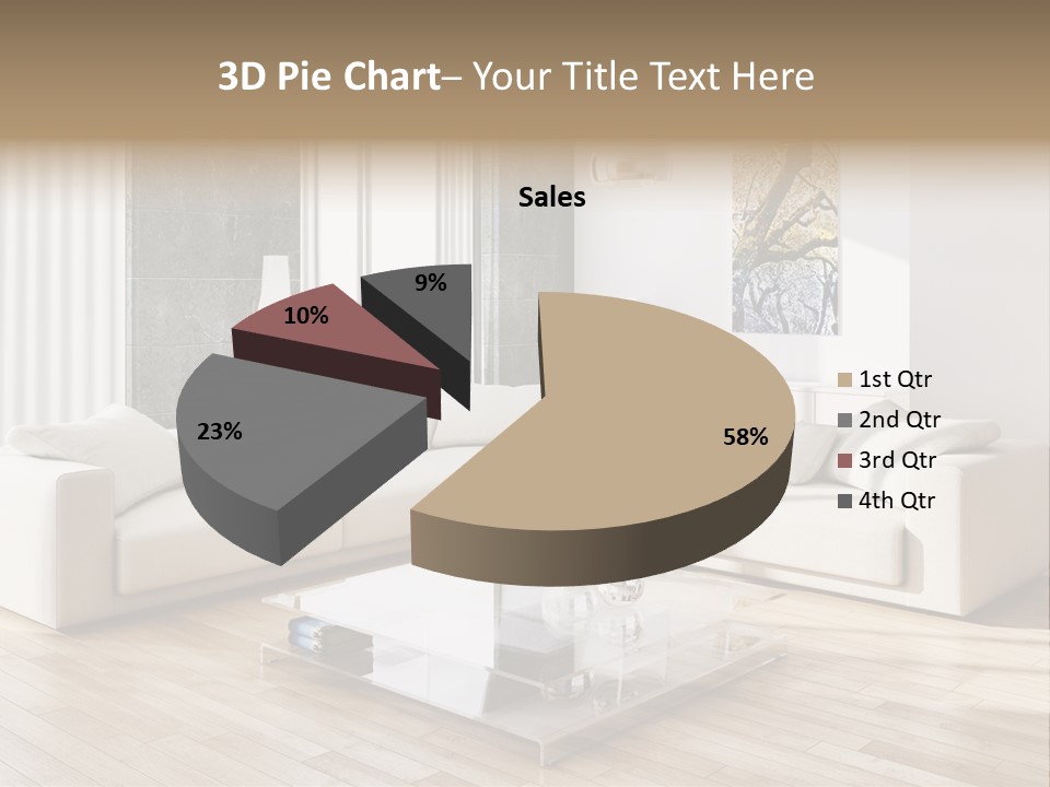 Appartamento Sedia Abitazione PowerPoint Template