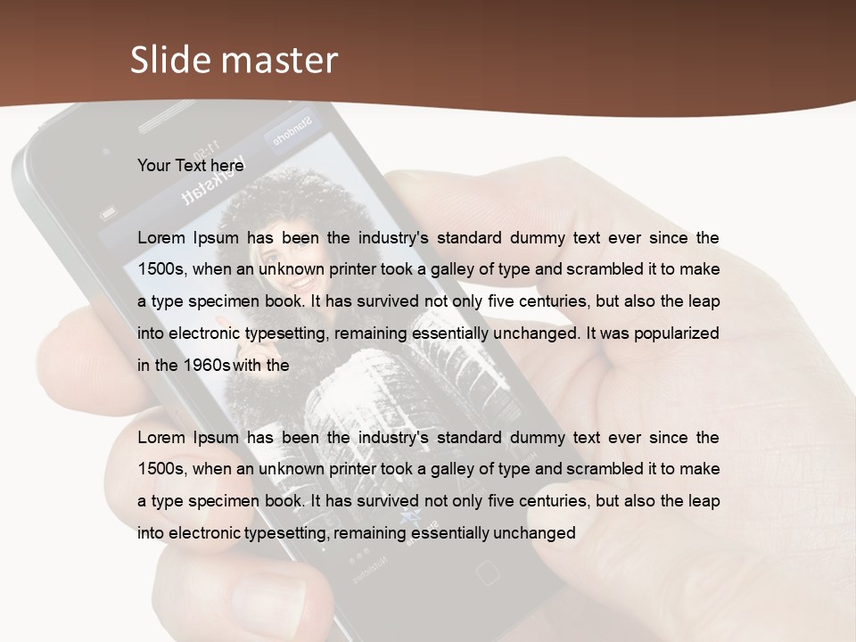 Connection Autowerkstatt Bediehnen PowerPoint Template