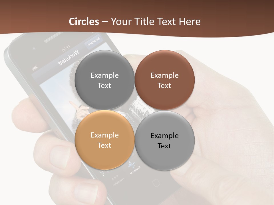 Connection Autowerkstatt Bediehnen PowerPoint Template