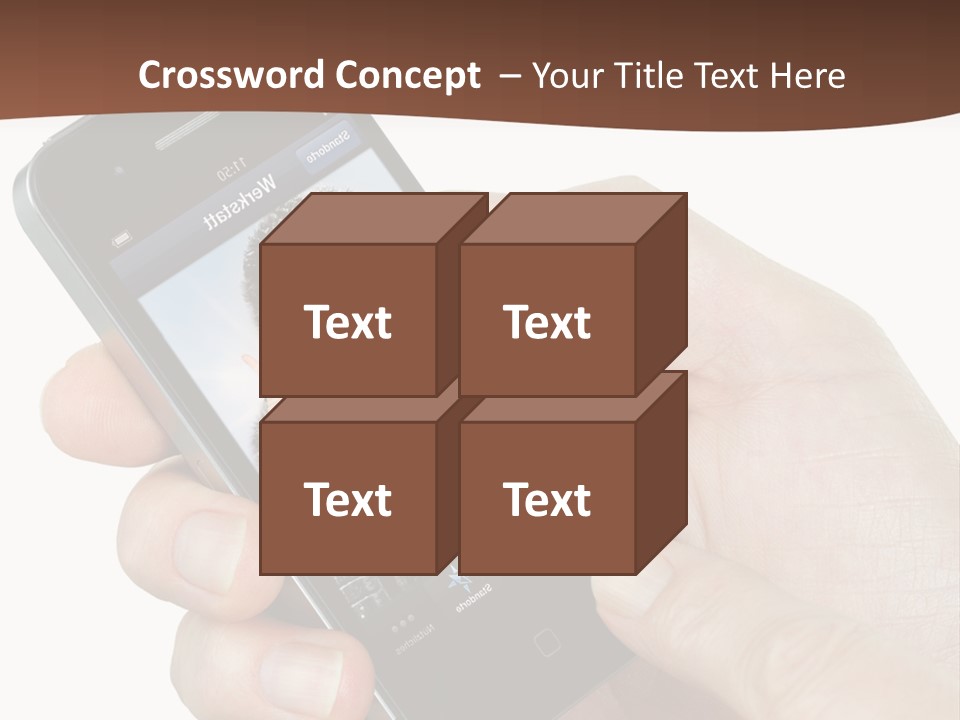 Connection Autowerkstatt Bediehnen PowerPoint Template