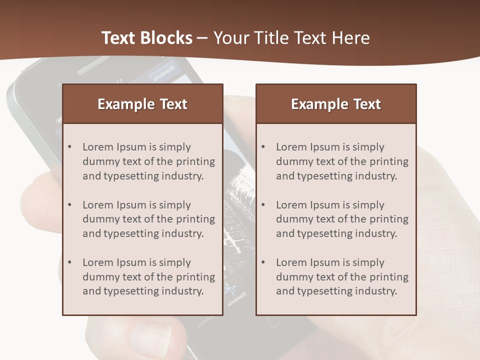 Connection Autowerkstatt Bediehnen PowerPoint Template