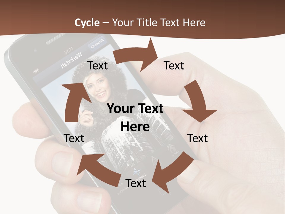 Connection Autowerkstatt Bediehnen PowerPoint Template